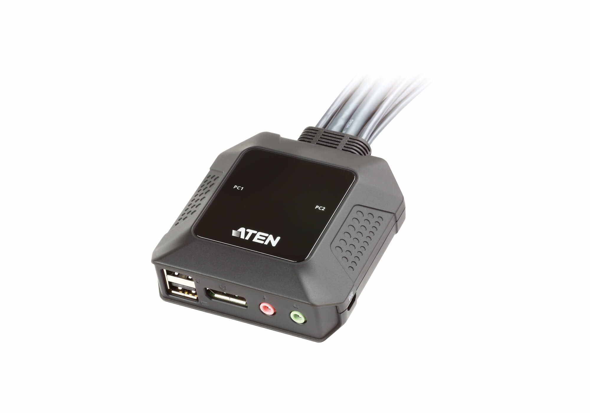 Aten 2-Port USB DisPlayPort Cable KVM Switch_3
