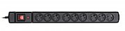 Activejet ACJ COMBO 9GN 3M black power strip with cord