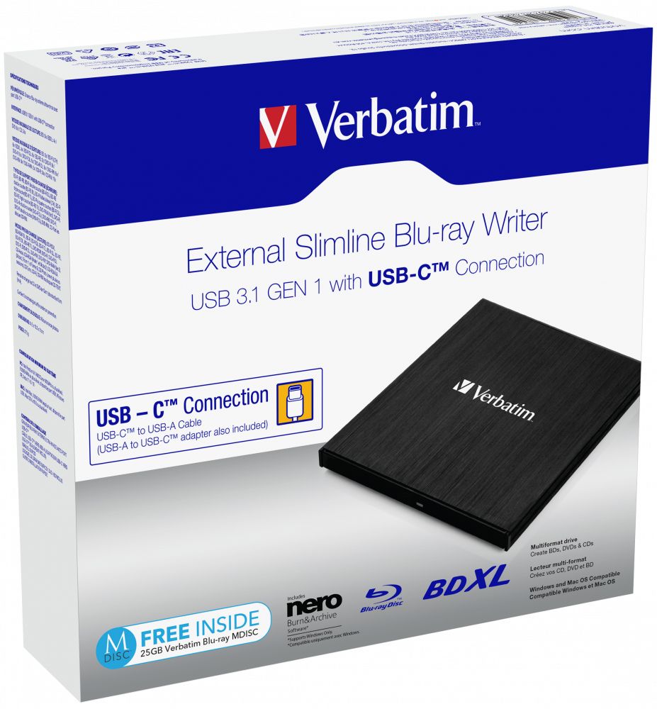 Verbatim 43889 optical disc drive Blu-Ray RW Black_3