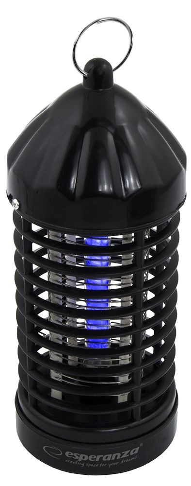Esperanza EHQ005 ELECTRIC INSECT UV LAMP Black