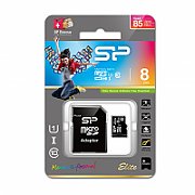 Silicon Power Elite 8GB microSDHC UHS-I memory card Class 10