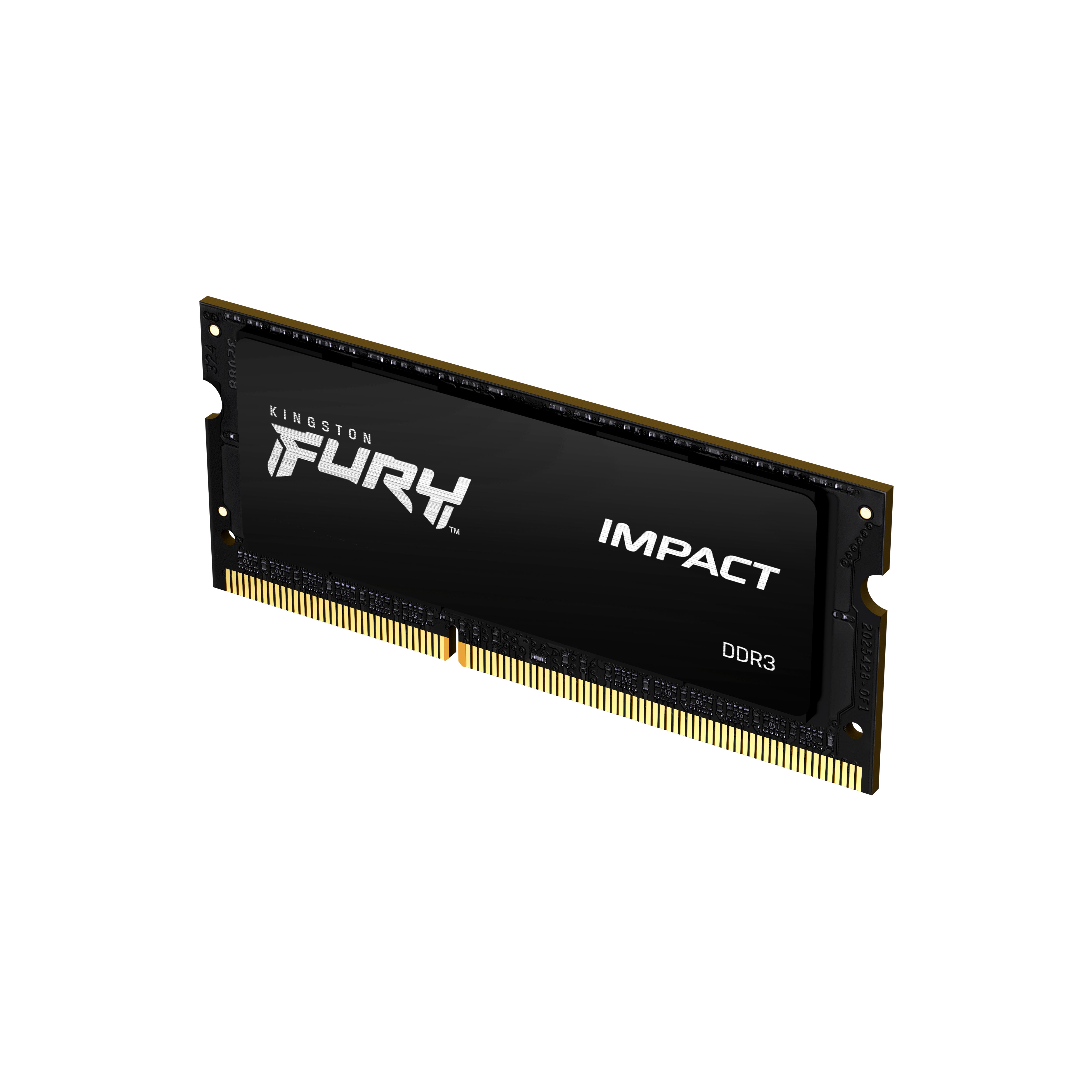 Kingston Technology FURY Impact memory module 4 GB 1 x 4 GB DDR3L 1866 MHz_3