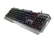 GENESIS Rhod 420 RGB keyboard USB US International Black