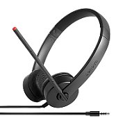 Lenovo Stereo Analog Headset Head-band 3.5 mm connector Black