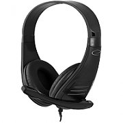 Esperanza EH209K headphones/headset Head-band Black