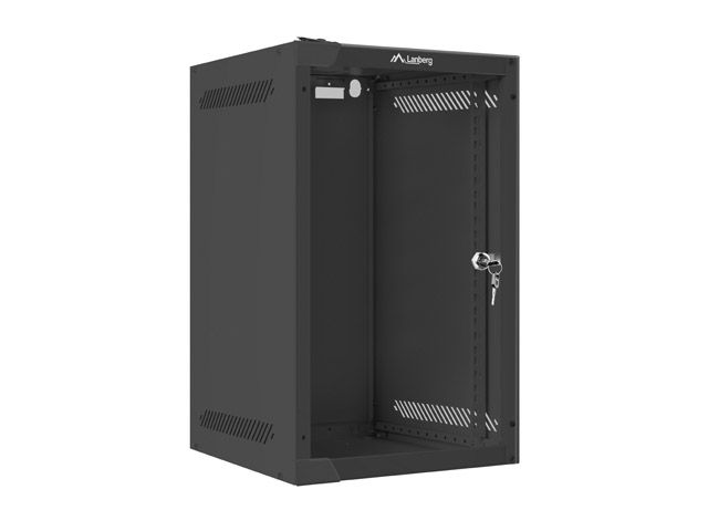 Lanberg wall-mount cabinet 10  9U (280x310, black)