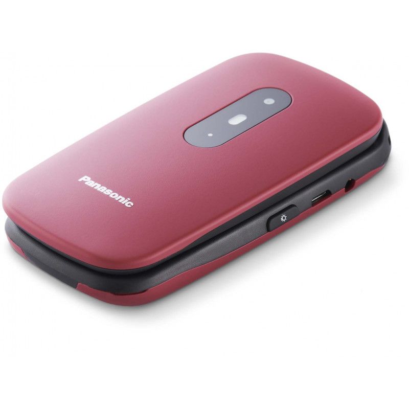 Mobile phone GSM Panasonic KX-TU 446 EXR for Seniors Red_3