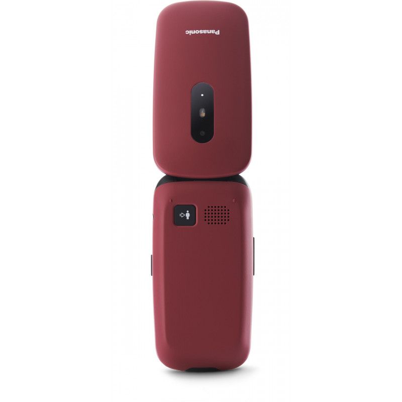 Mobile phone GSM Panasonic KX-TU 446 EXR for Seniors Red_4