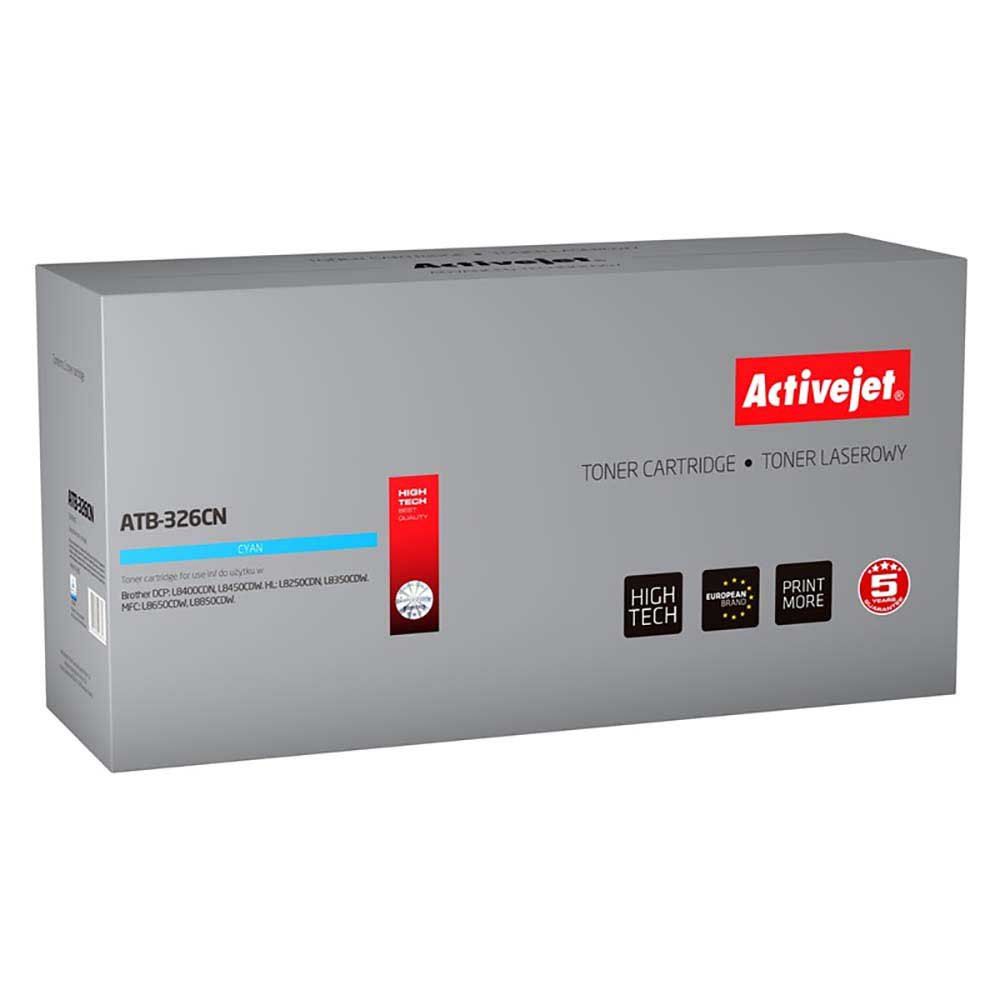 Activejet ATB-326CN toner for Brother printer Brother TN-326C replacement Supreme 3500 pages cyan