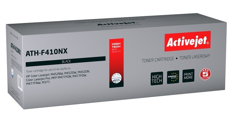 Activejet ATH-F410NX toner for HP printer HP 410X CF410X replacement Supreme 6500 pages black