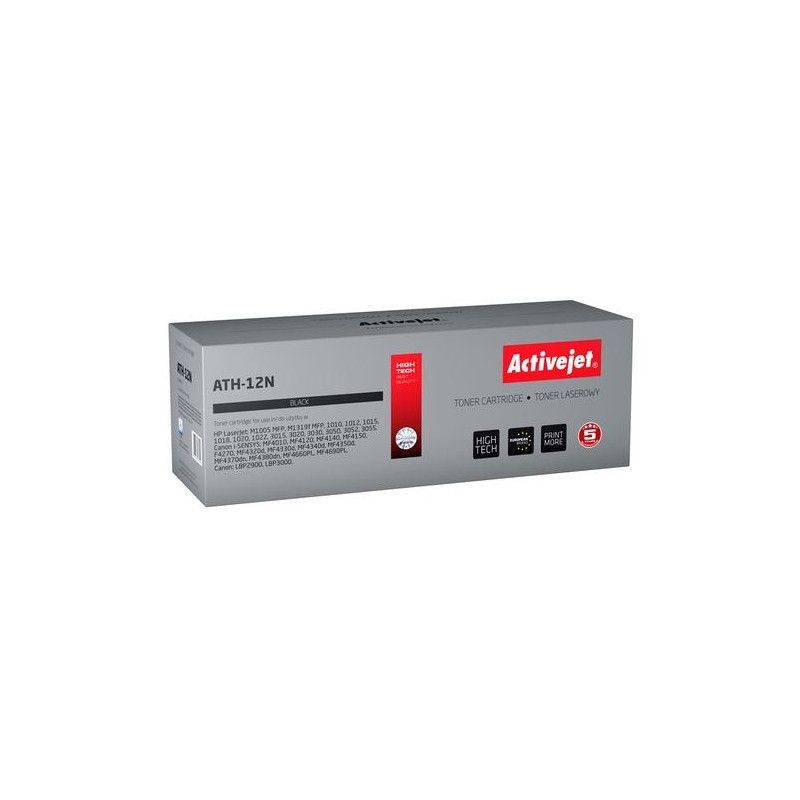 Cartus toner Activejet ATH-12N ,Negru ,2300 pagini (compatibil cu HP + Canon ATH-12N) 