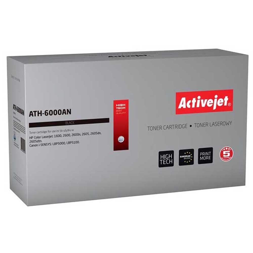Activejet ATH-6000AN toner for HP printer HP 124A Q6000A, Canon CRG-707B replacement Premium 2500 pages black