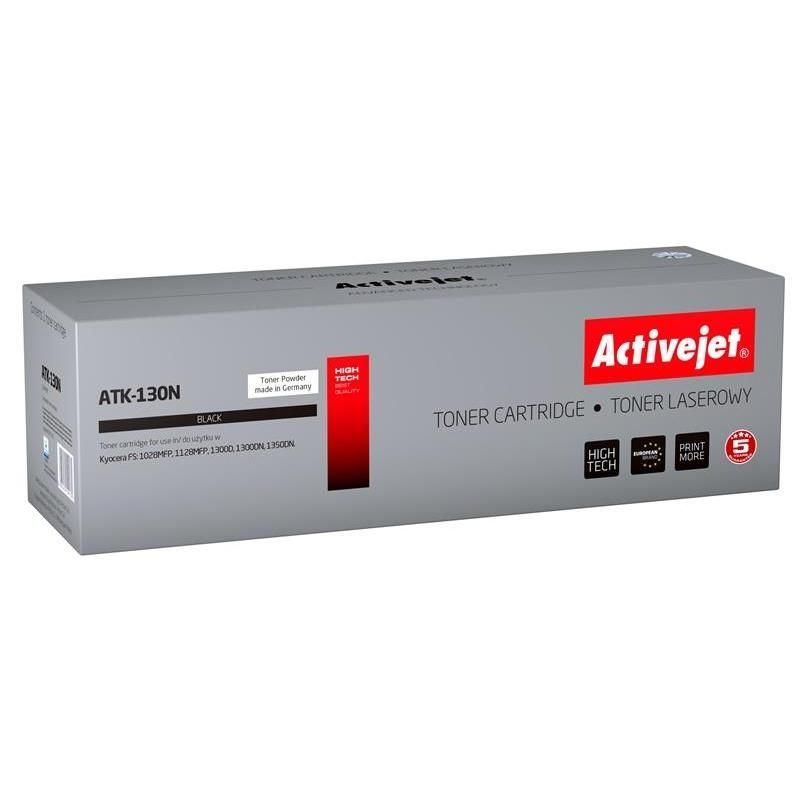 Activejet ATK-130N toner for Kyocera printer Kyocera TK-130 replacement Supreme 7200 pages black