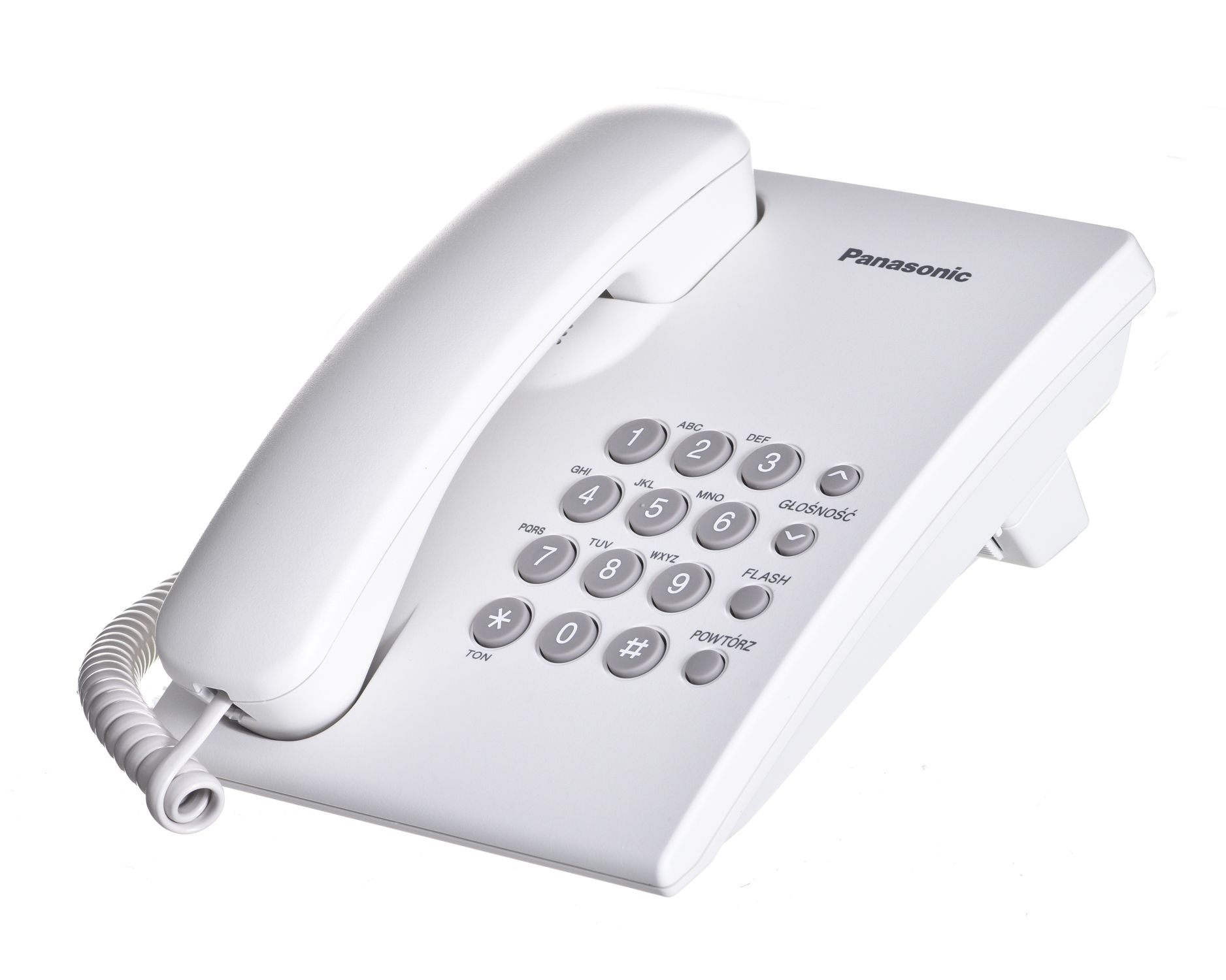 Panasonic KX-TS500PDW telephone Analog telephone White