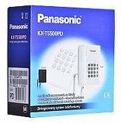 Panasonic KX-TS500PDW telephone Analog telephone White