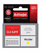 Cartus cerneala Activejet ACC-521YN ,Galben ,10 ml (compatibil cu Canon ACC-521YN) 