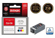 Cartus cerneala Activejet ACC-36N ,Black/tri-color ,12.5 ml (compatibil cu Canon pgi-36) 