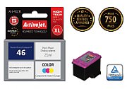 Activejet AH-46CR ink for HP printer HP 46 CZ638AA replacement Premium 21 ml color