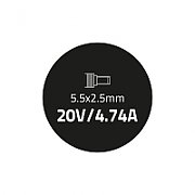 Qoltec 50099.90W power adapter/inverter Indoor Black