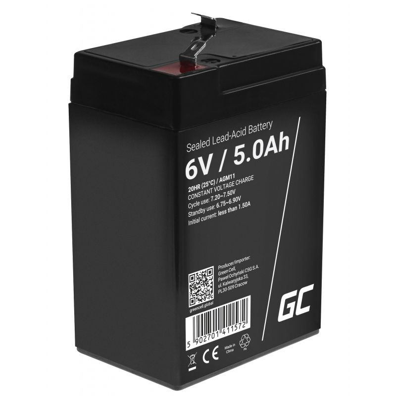 Green Cell AGM11 UPS battery Sealed Lead Acid (VRLA) 6 V 5 Ah_1