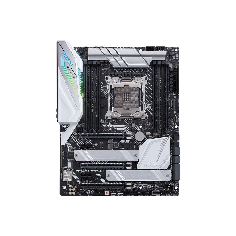 Placa de baza ASUS Prime X299-A II, socket 2066, 8x DDR4 UDIMM, 8x SATA, 3x NVMe, 15x USB-A, 2x USB-C, ATX