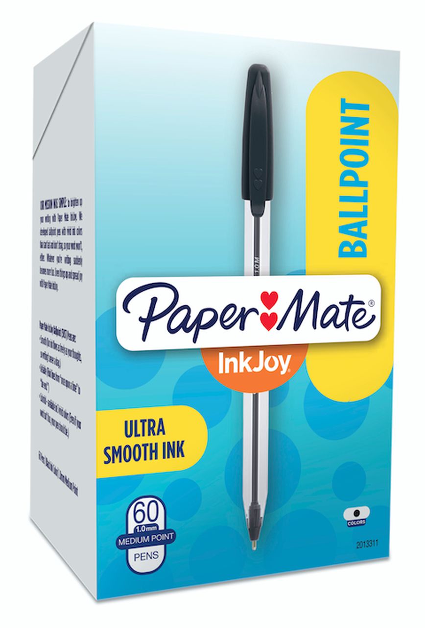 Papermate InkJoy 100 Black Stick ballpoint pen Medium 50 pc(s)_1