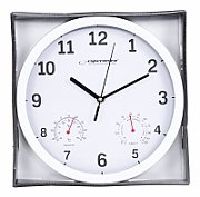 Esperanza EHC016K Mechanical wall clock Round Black