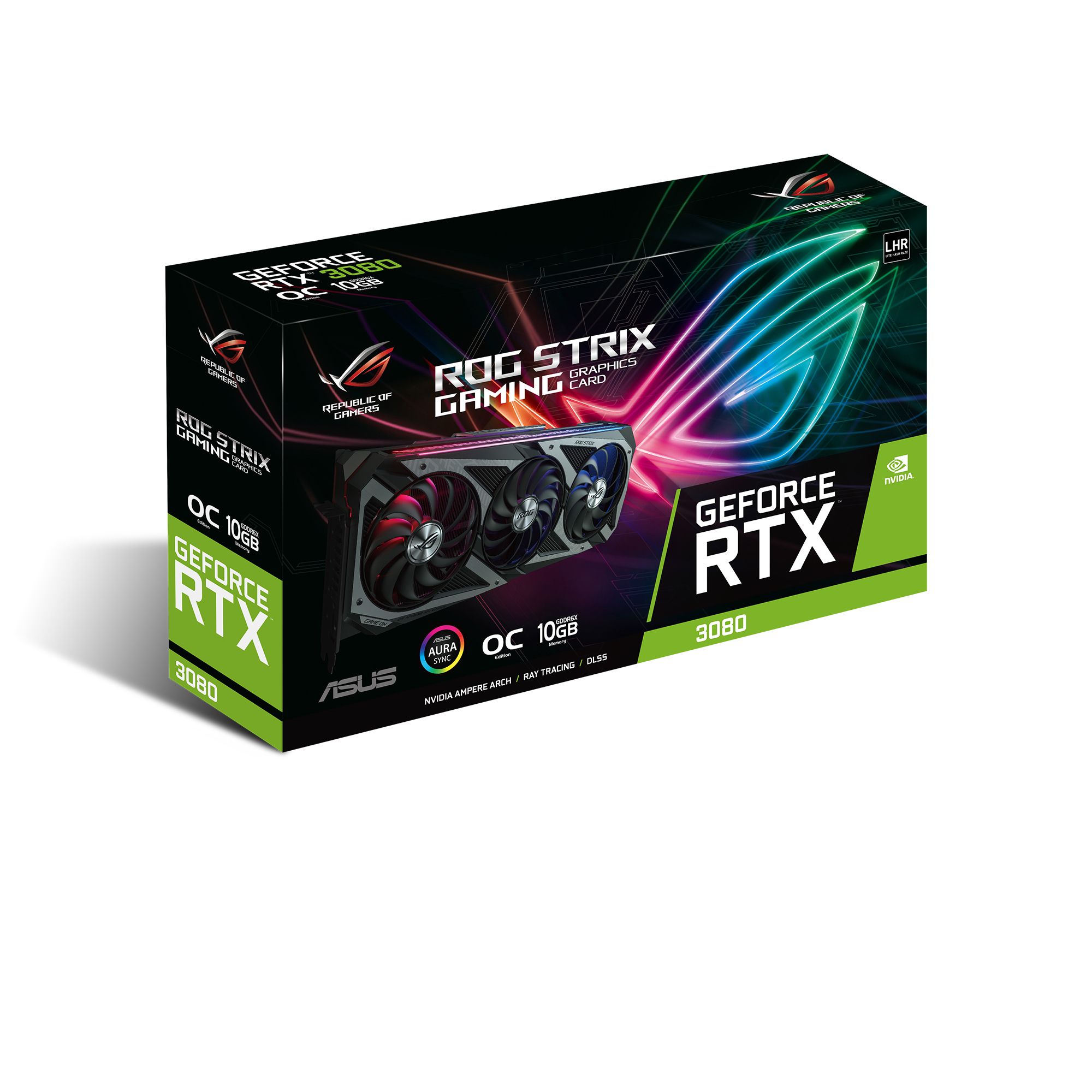 ASUS ROG -STRIX-RTX3080-O10G-V2-GAMING NVIDIA GeForce RTX 3080 10 GB GDDR6X_8
