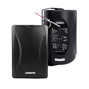 Boxa de perete 40W, DSPPA DSP8064B negru, 100V si 4-16Ohmi, 65Hz-20000Hz, terminale 5W /10W /20W /40W