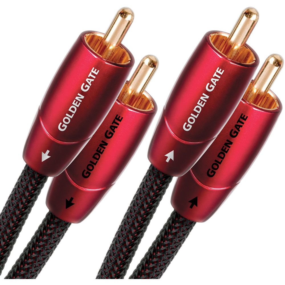Cablu audio 2RCA - 2RCA AudioQuest Golden Gate, 2m
