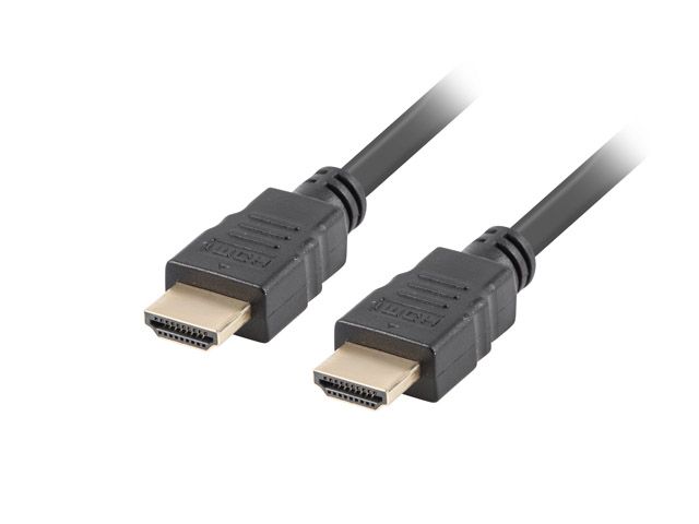 Cablu HDMI v1.4, T/T 50cm, Lanberg, CA-HDMI-11CC-0005-BK_1