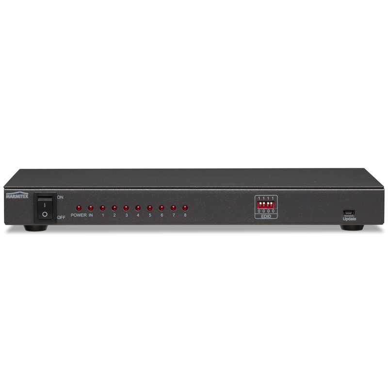 Splitter HDMI Marmitek 418 UHD, cu suport 4K UHD – o intrare/ 8 iesiri_1