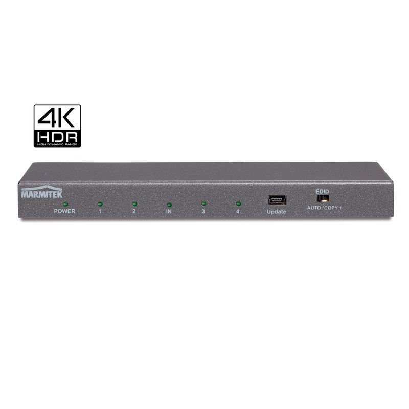 Splitter HDMI Marmitek cu 4K60 (4:4:4) si suport UHD, Split 614 UHD 2.0 – 1 in/ 4 out_1