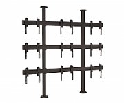 Stand Videowall 3x3 Vogel's FCVW3347 de podea-tavan, ecrane de 46 -47 , max53kg/display