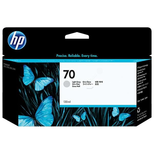 HP HP 70 original ink cartridge light grey standard capacity 130ml 1-pack with Vivera ink