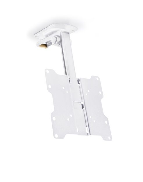 Suport TV tavan Multibrackets 0346 M VESA Flip 90 grade, 15''-37''(32-93cm), max. 20 kg, pivotare +/- 45°, alb