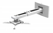 Suport videoproiector de perete Blackmount CT-PRB-11S, distanta perete-proiector 450-670mm, max.10kg, alb