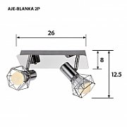 Activejet AJE-BLANKA 2P ceiling lamp