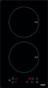 MPM 30-IM-06 Black Countertop 52 cm Zone induction hob 2 zone(s)