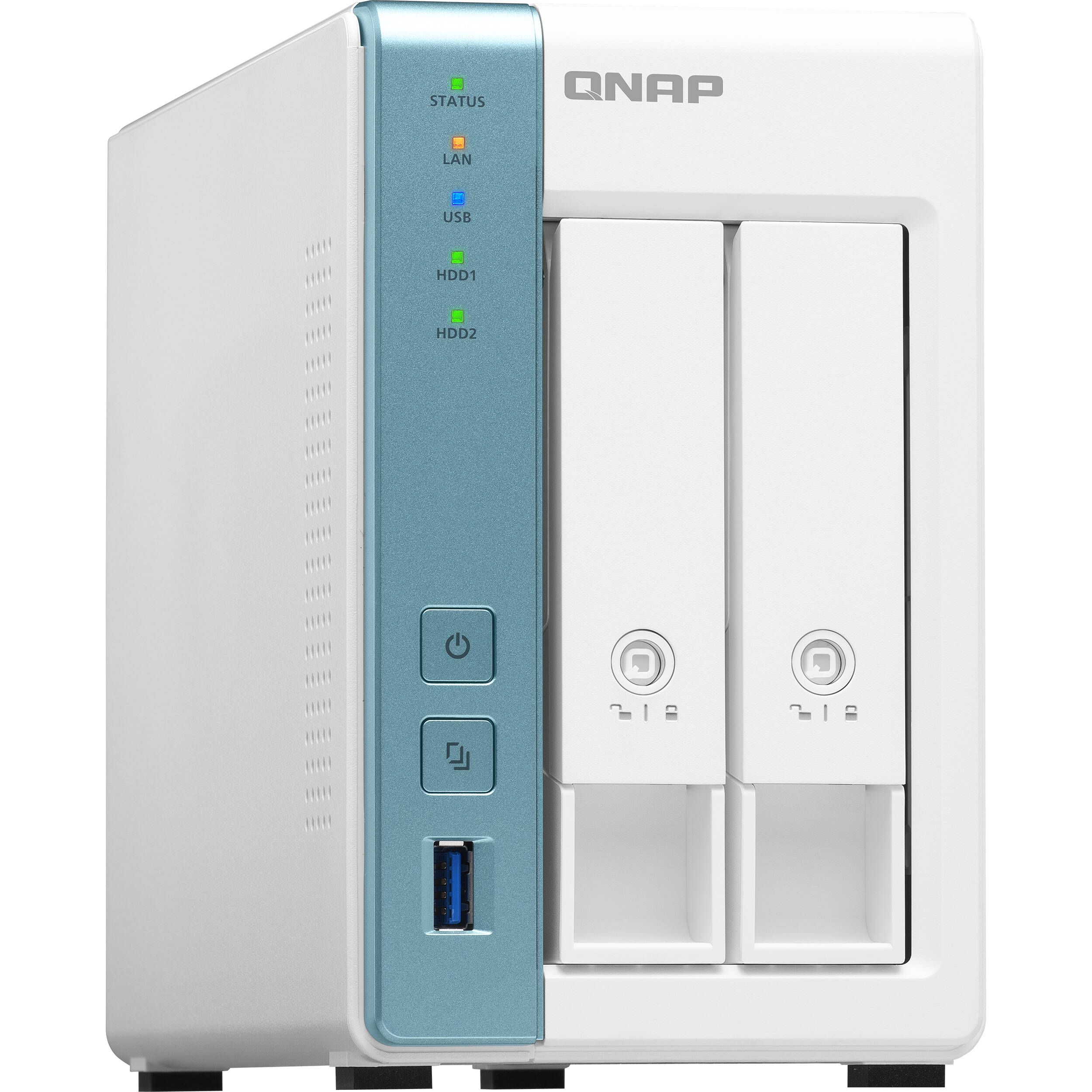 QNAP TS-231P3 NAS Tower Ethernet LAN Turquoise, White Alpine AL-214_2