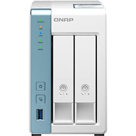QNAP TS-231P3 NAS Tower Ethernet LAN Turquoise, White Alpine AL-214_5