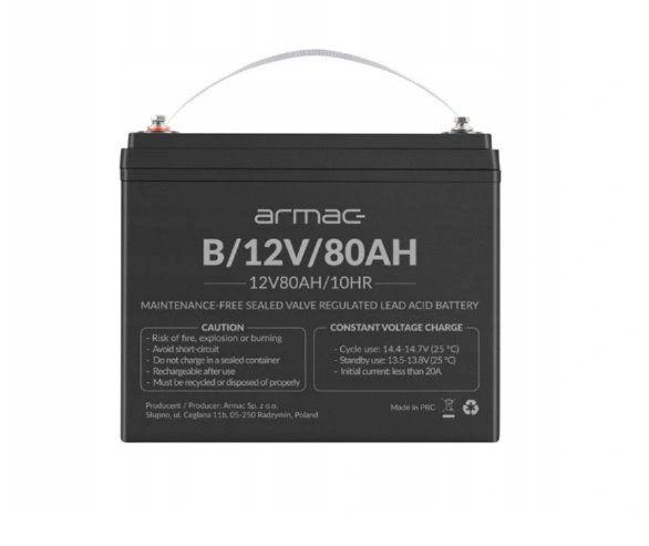 Universal gel battery for Ups Armac B/12V/80Ah