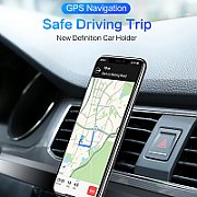 Maclean car phone holder, magnetic, universal, for ventilation grille, ABS material, MC-326