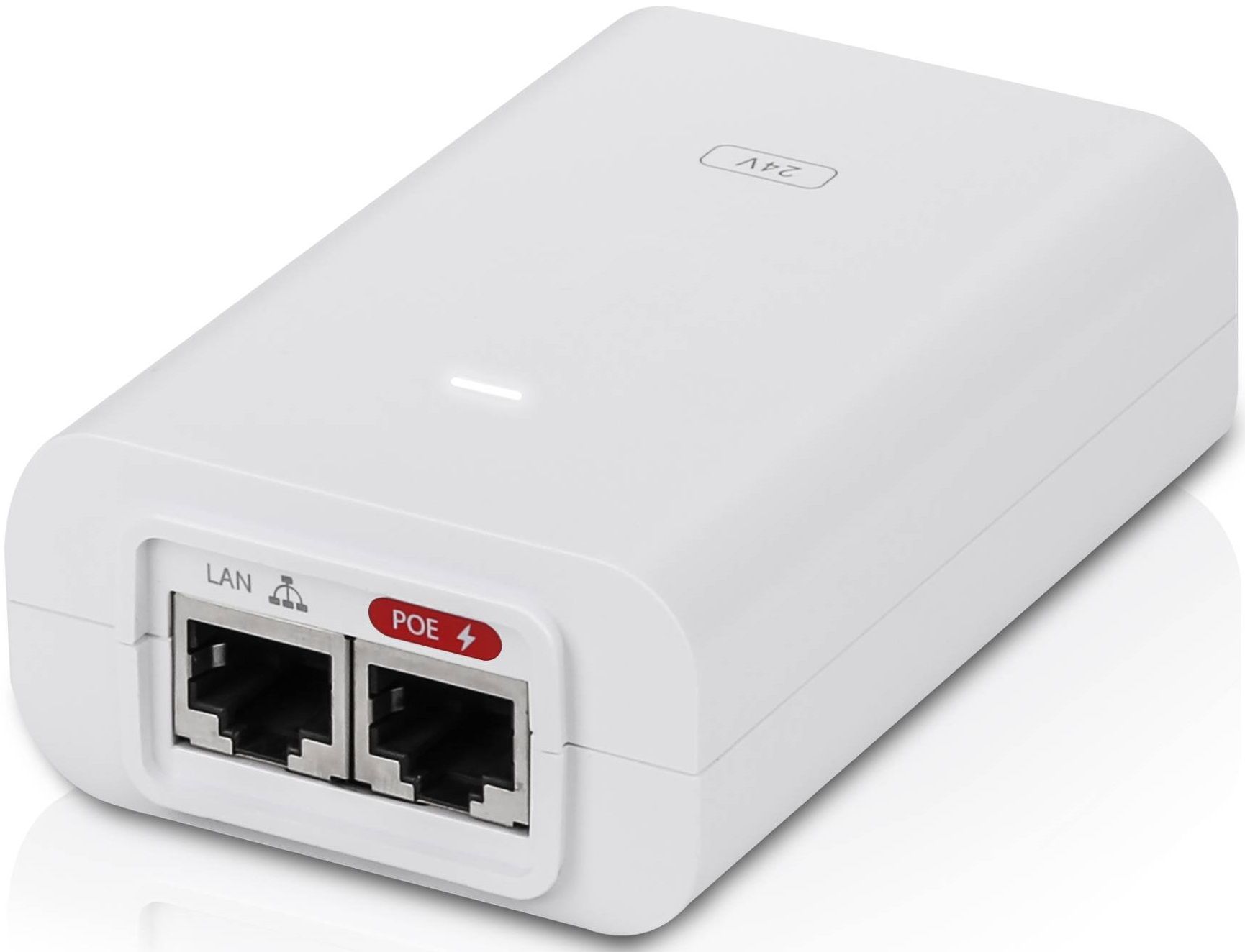 NET POE ADAPTER/WHITE POE-24-24W-WH UBIQUITI,  POE-24-24W-WH  (include TV 1.5 lei)