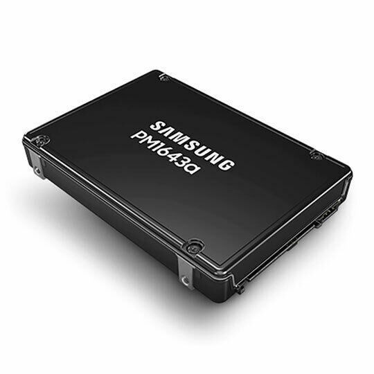 SAMSUNG PM1643a 1.92TB Enterprise SSD, 2.5'', SAS 12Gb/s, Read/Write: 2100/1800 MB/s, Random Read/Write IOPS 430K/60K_1