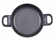 Frying Pan Ballarini Avola, Deep with 2 handles, titanium, 24 cm 75002-922-0