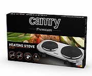 Camry CR 6511 stove Freestanding Black,Stainless steel Electric
