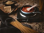 Mesko Home MS 6508 hob Black Countertop Sealed plate 1 zone(s)