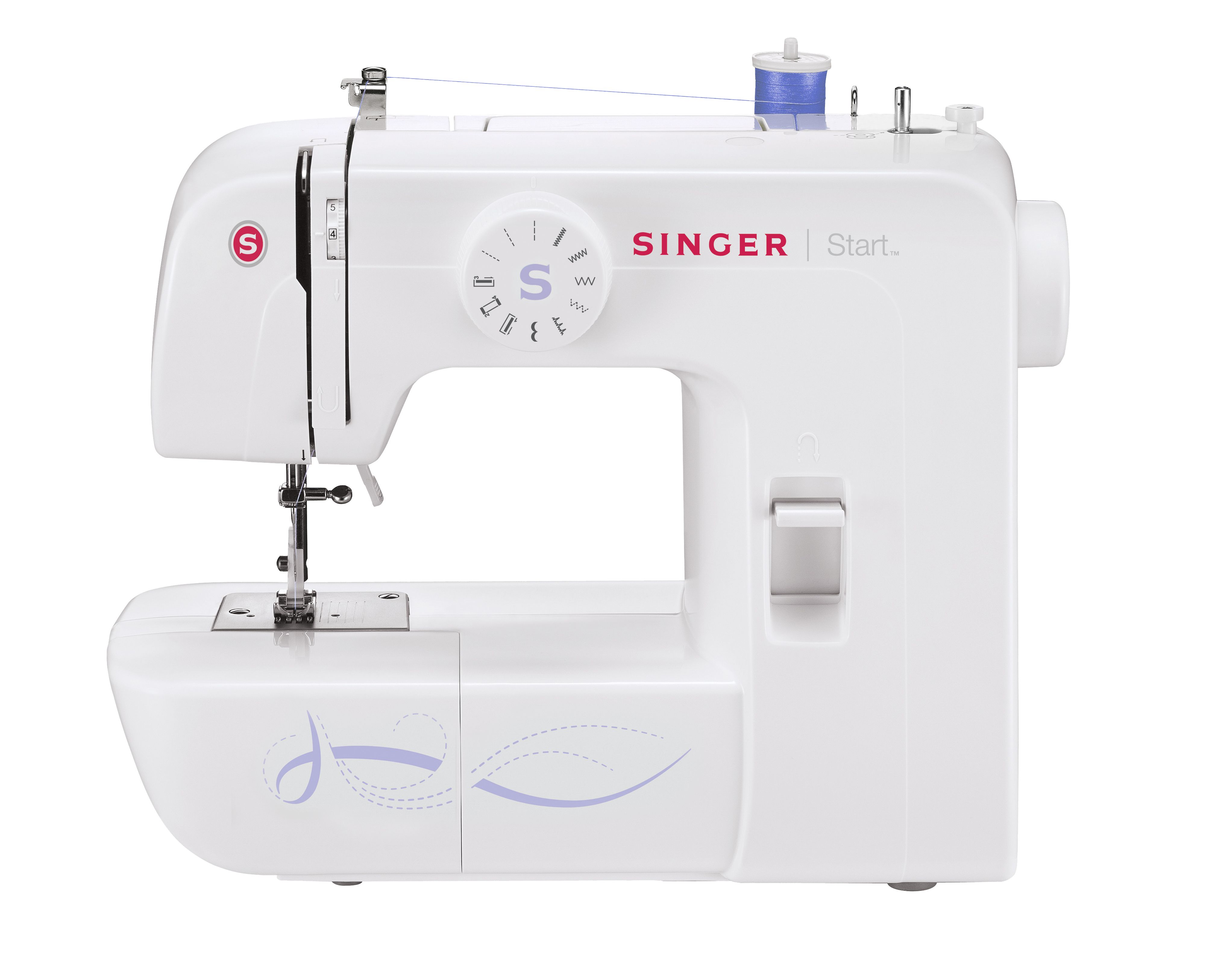 Singer | START 1306 | Sewing machine | Number of stitches 6 | Number of buttonholes 4 | White
