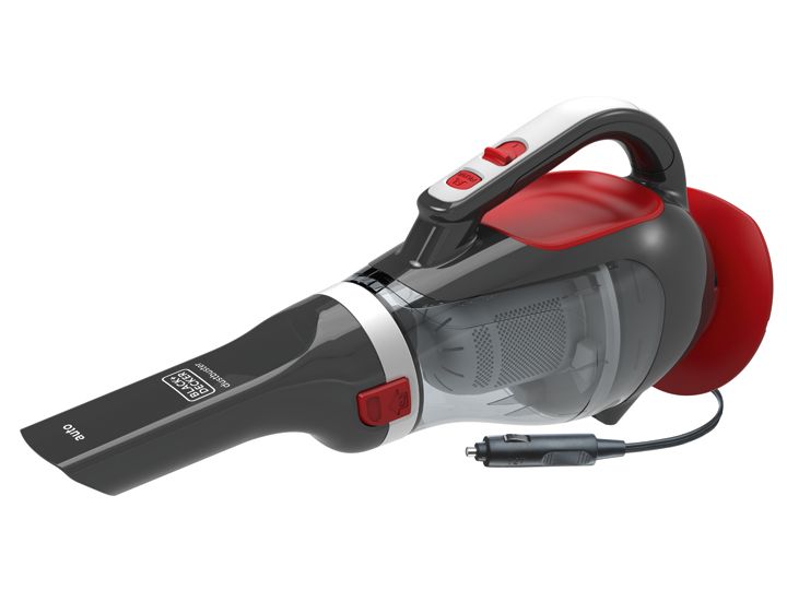 Black & Decker ADV1200 handheld vacuum Bagless Gray, Red